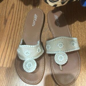 White Hot Cakes Sandals